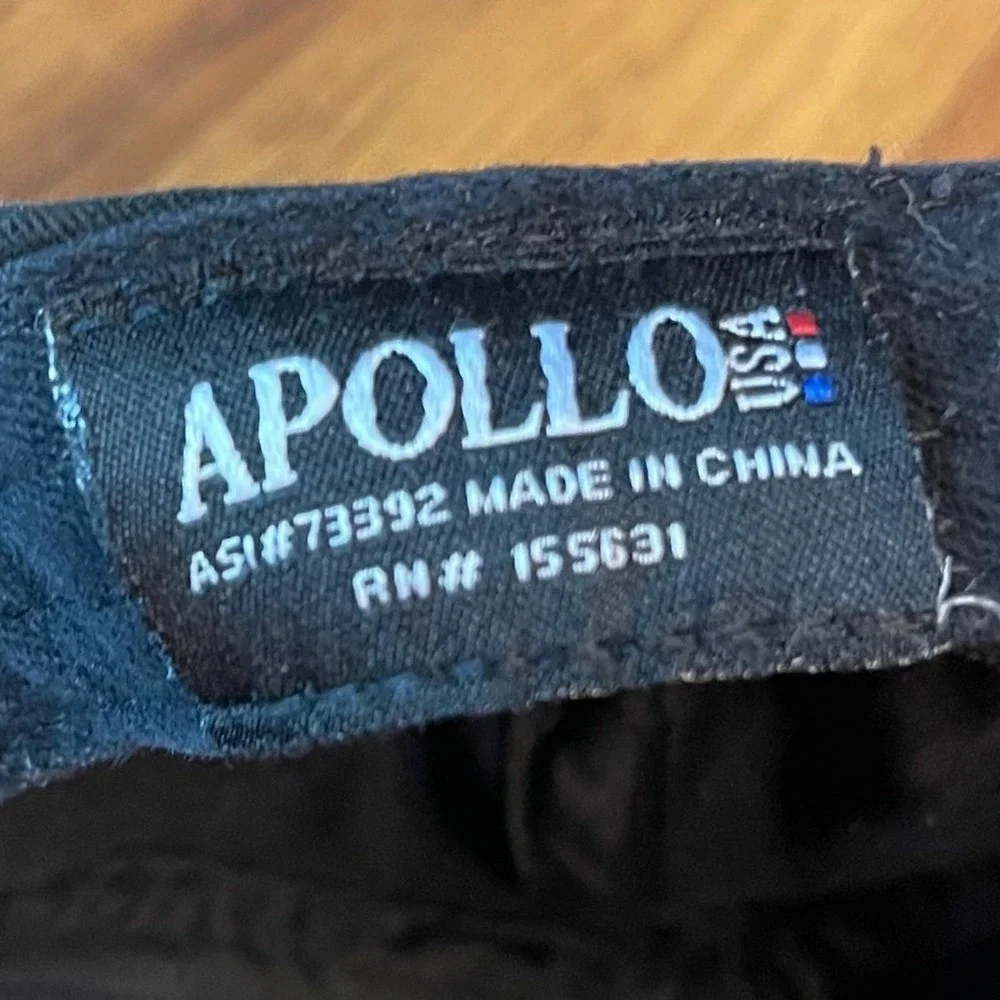 Apollo USA Chicago Sky WNBA Hat Black Basketball Adjustable Dad Cap One Size